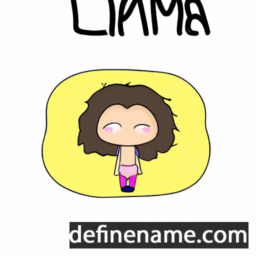 Liama cartoon