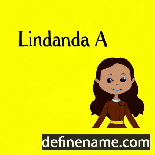 cartoon of the name Liandra