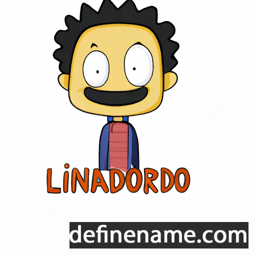 cartoon of the name Liandro