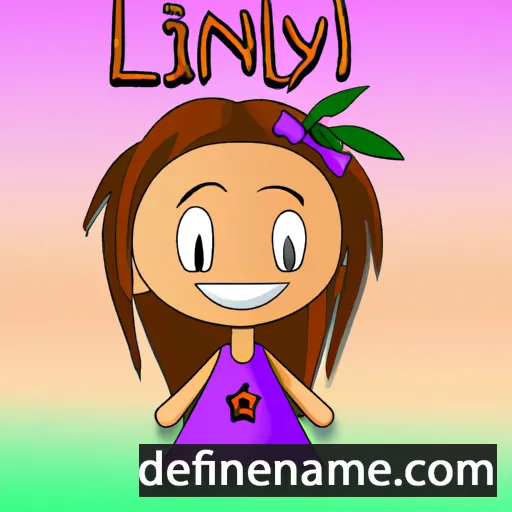 cartoon of the name Liany