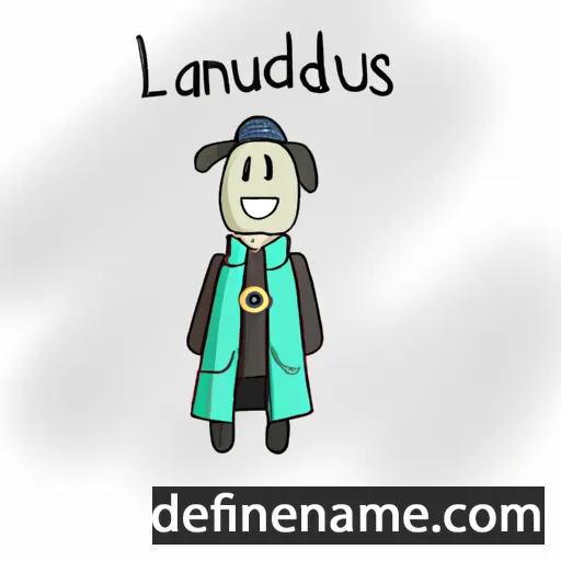 cartoon of the name Liaudmantė