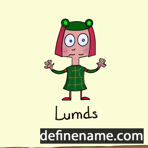 cartoon of the name Liaudminas