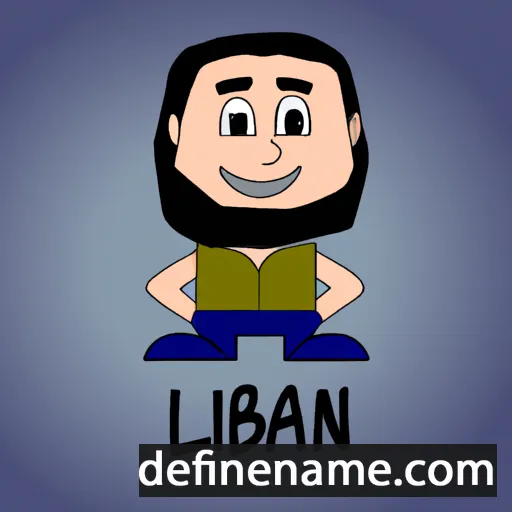 cartoon of the name Liban