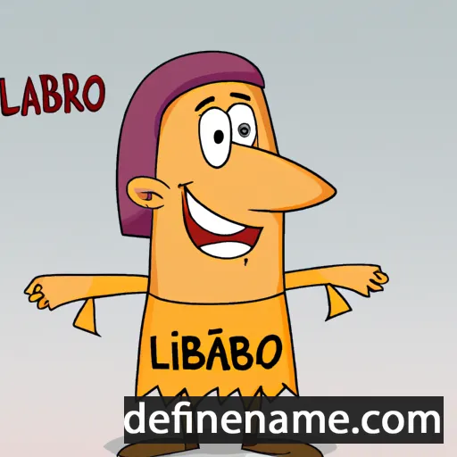 cartoon of the name Libardo