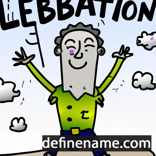 cartoon of the name Liberacion