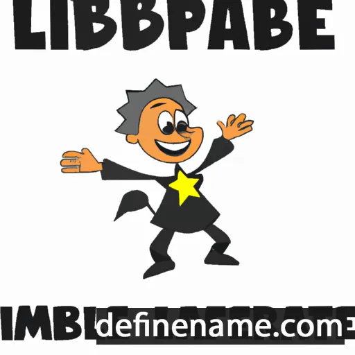 cartoon of the name Liberat