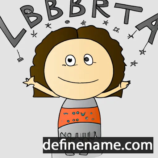 cartoon of the name Libertas