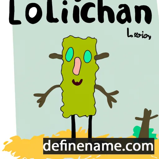 cartoon of the name Lichen