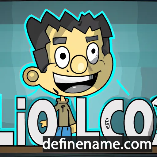 cartoon of the name Licio