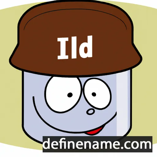 cartoon of the name Lid