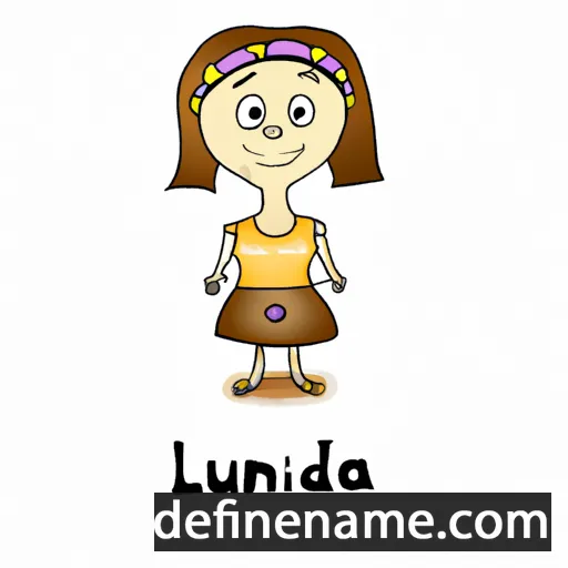 cartoon of the name Liduina