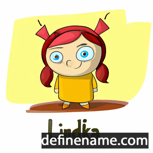 cartoon of the name Lidunka