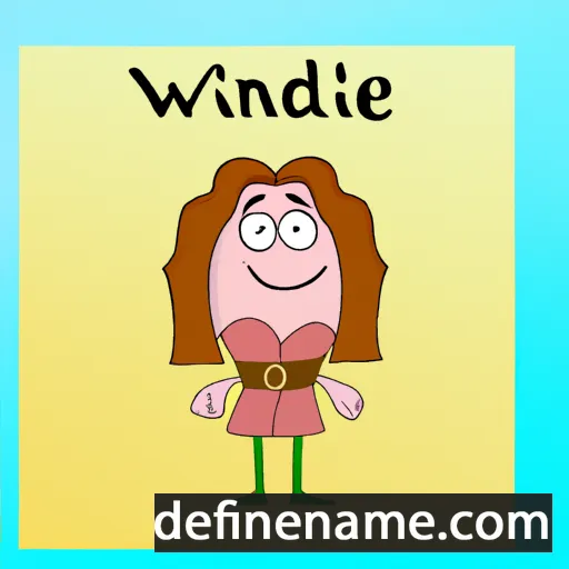 cartoon of the name Lidwine