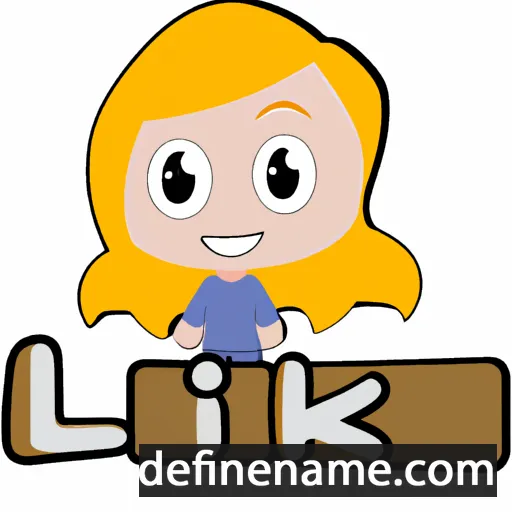 cartoon of the name Liekel