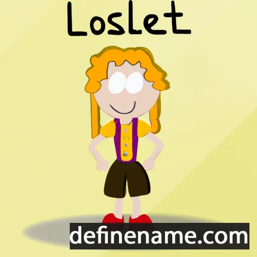 cartoon of the name Lieselot