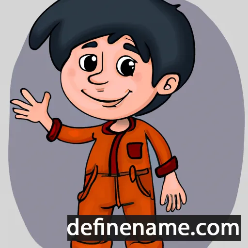 cartoon of the name Lihai