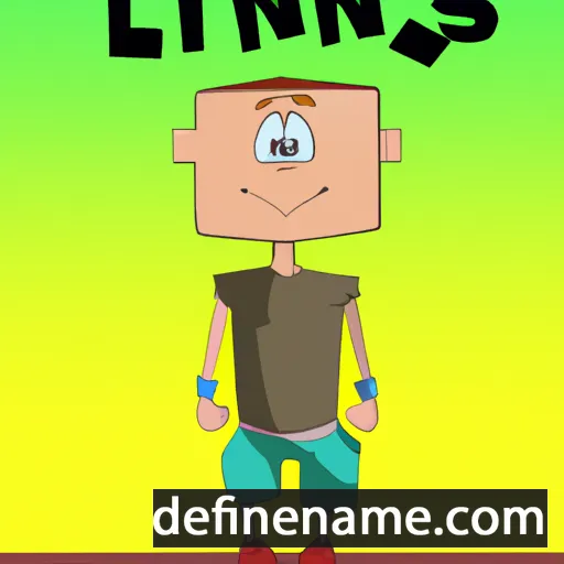 cartoon of the name Liinus