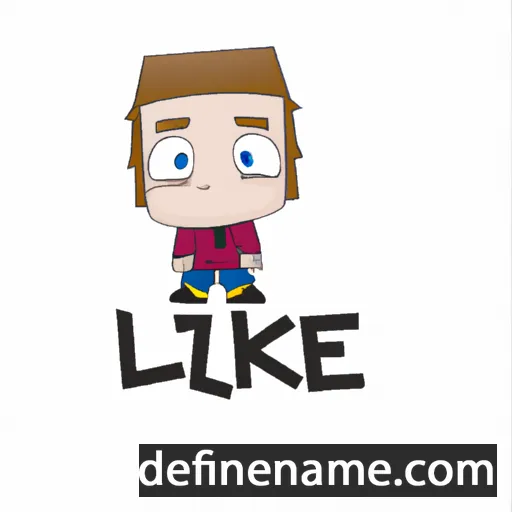 cartoon of the name Likele