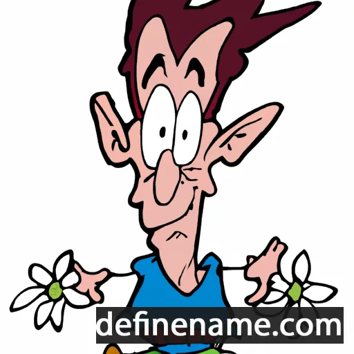 cartoon of the name Liles