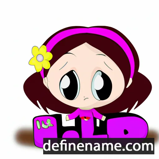 cartoon of the name Lilì