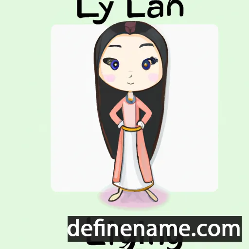 cartoon of the name Li-yin