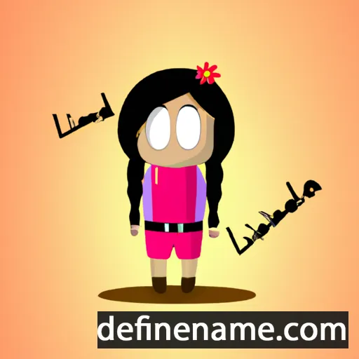 cartoon of the name Lísandra