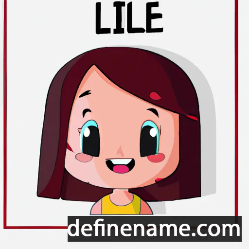 Lîliáne cartoon