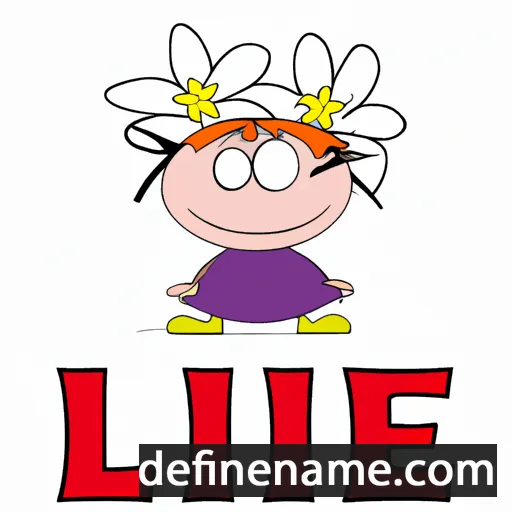 Lilie cartoon