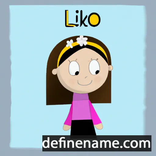 Liliko cartoon