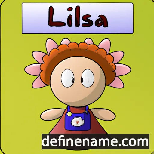 Liliosa cartoon