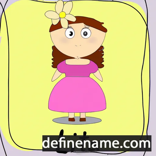 cartoon of the name Lilita