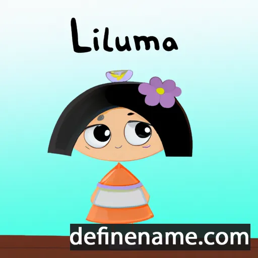 Liliunia cartoon