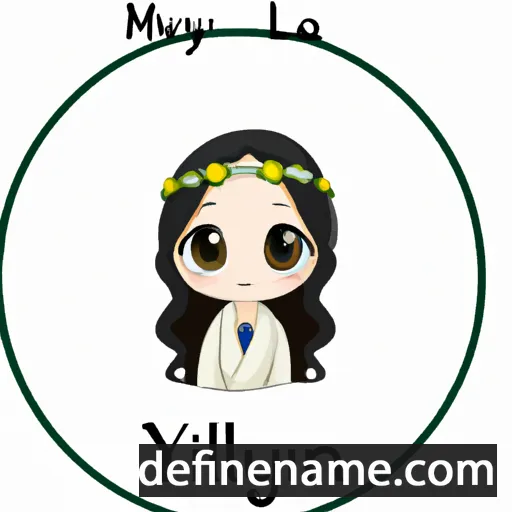 cartoon of the name Liliyana