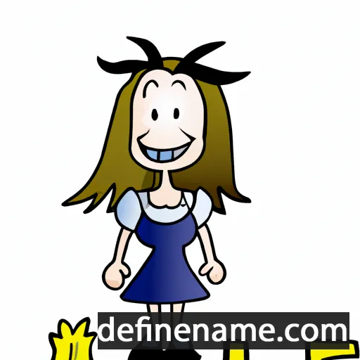 cartoon of the name Lilje