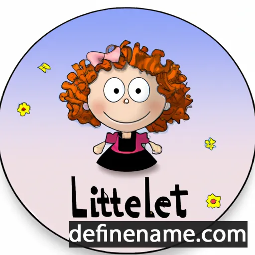 cartoon of the name Lillette