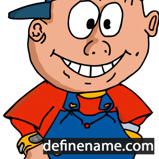 cartoon of the name Lillevi