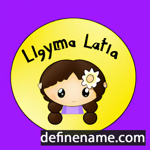 cartoon of the name Lillyana