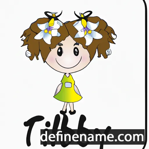 cartoon of the name Lilybel