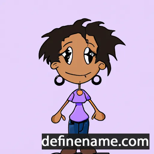 cartoon of the name Limpho