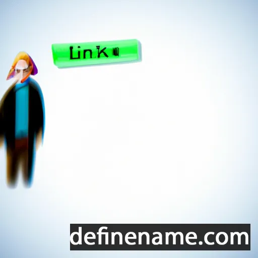 cartoon of the name Linake