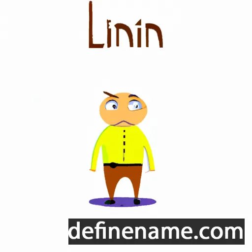 cartoon of the name Linat