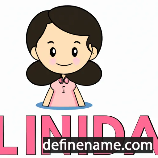 cartoon of the name Lindá