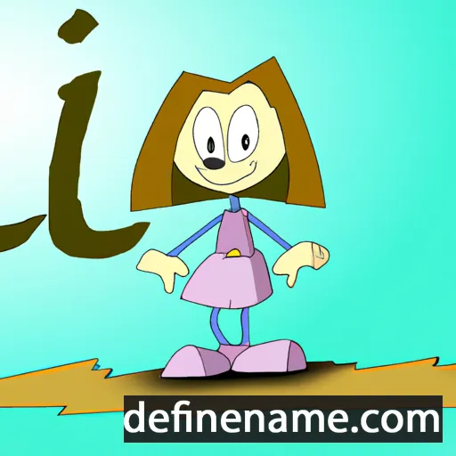 cartoon of the name Lindi