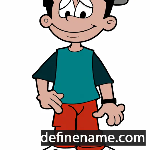 cartoon of the name Lindoro