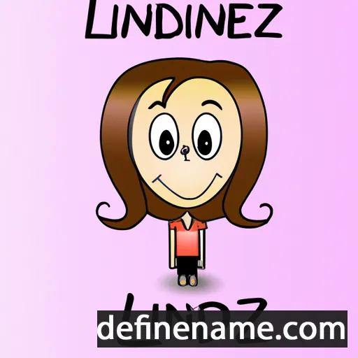 Lindzie cartoon