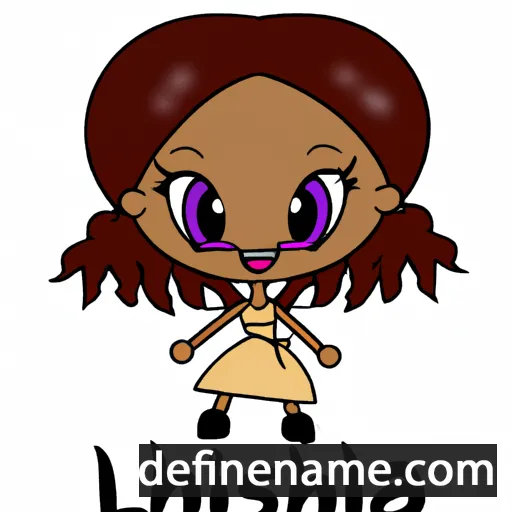 Linesha cartoon