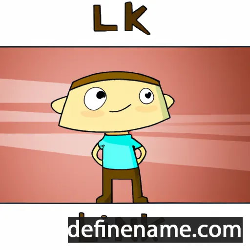 cartoon of the name Linken