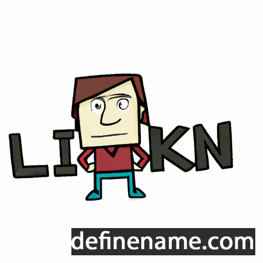 cartoon of the name Linkoln