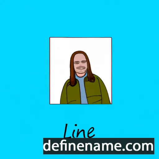 cartoon of the name Linnae