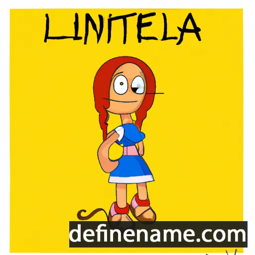 cartoon of the name Linnetta